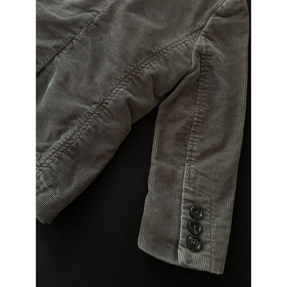 ~ Crewcuts Boys' 3 yrs Corduroy Ludlow Blazer Gray Grey Soft Pockets Warm Boy's - Picture 16 of 16